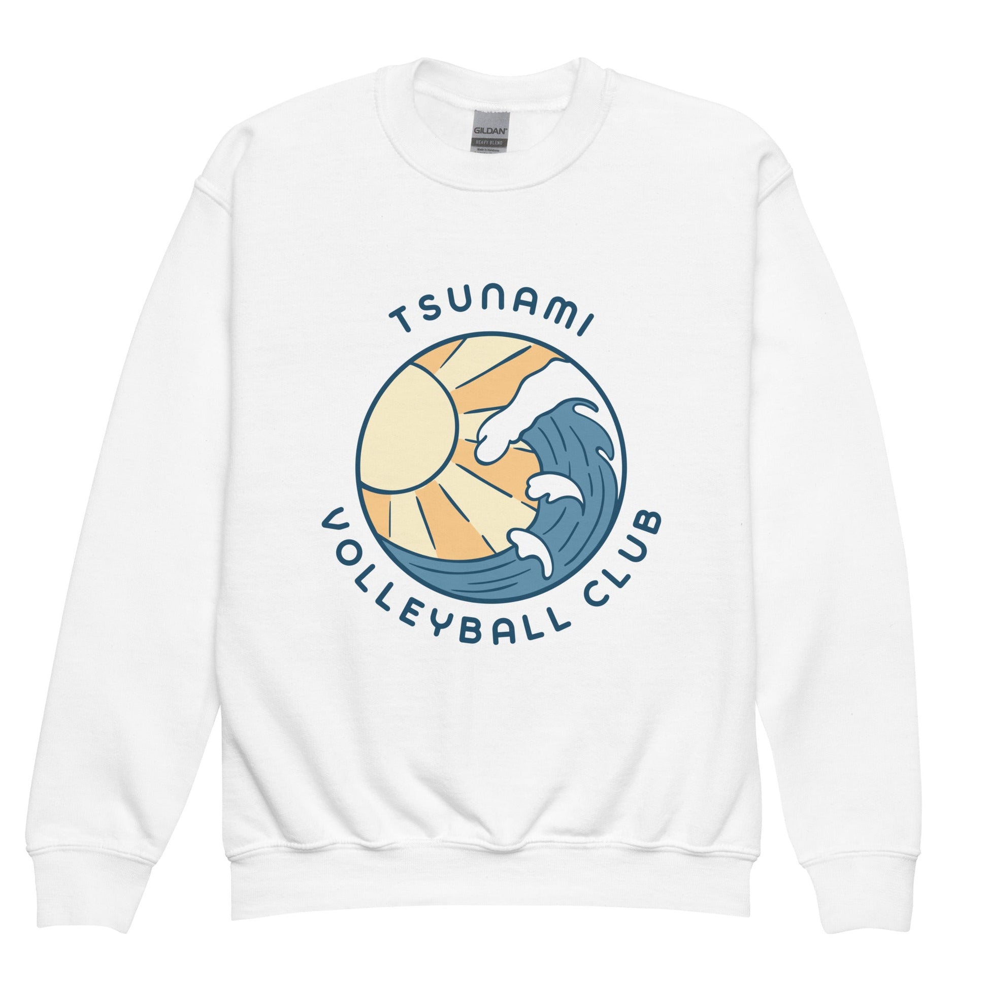 Classic | Youth Sweatshirt | Tsunami Volleyball Club | Emblem Logo