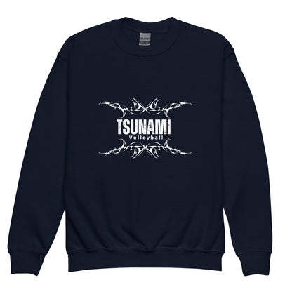 Classic | Youth Sweatshirt | Tsunami Volleyball Club | Modern Script Logo