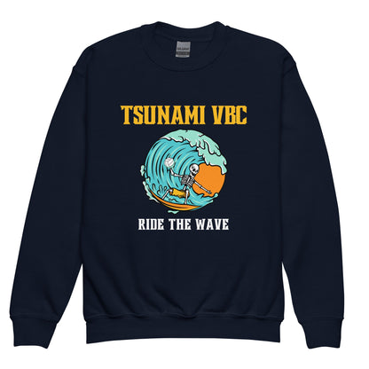 Classic | Youth Sweatshirt | Tsunami Volleyball Club | Surf Wave VBC Logo
