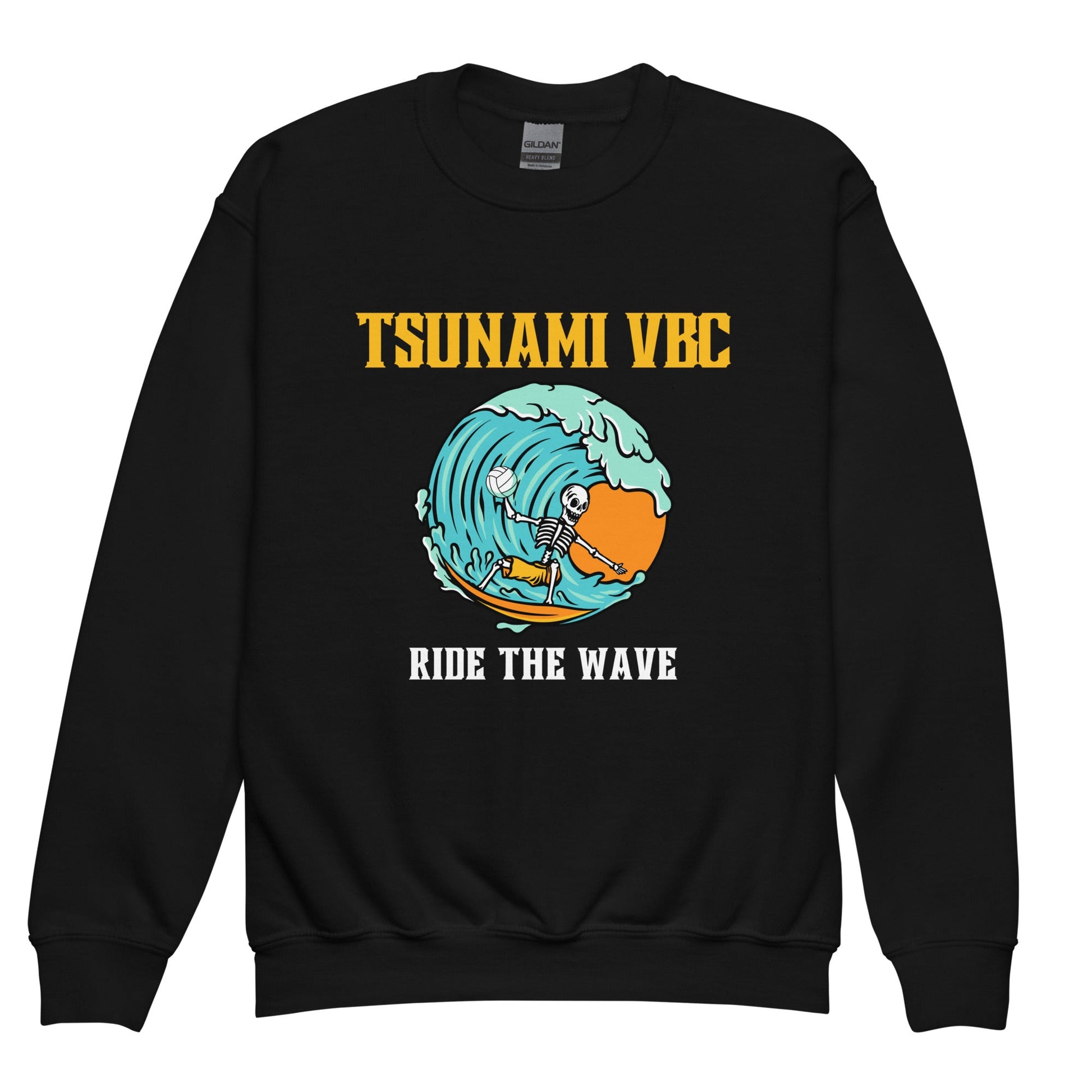 Classic | Youth Sweatshirt | Tsunami Volleyball Club | Surf Wave VBC Logo