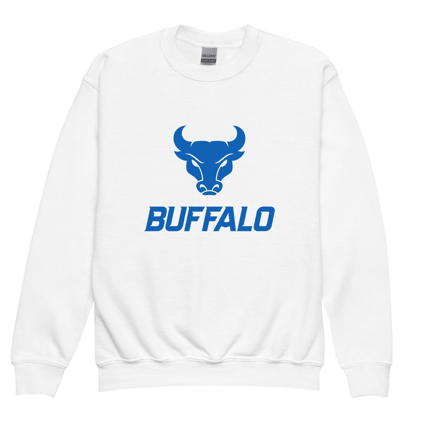 Classic | Youth Sweatshirt | UB Womens Club Basketball | Vanguard Buffalo Crest Logo