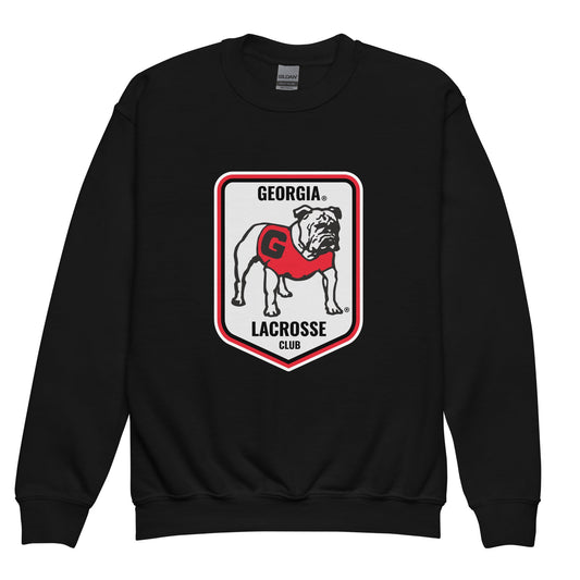Classic | Youth Sweatshirt | UGA Club Lacrosse | Shield Logo