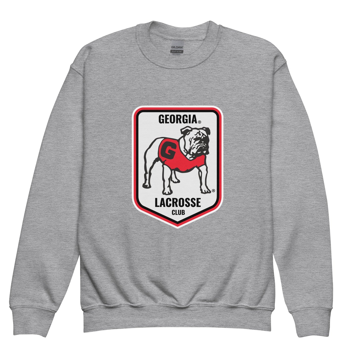 Classic | Youth Sweatshirt | UGA Club Lacrosse | Shield Logo
