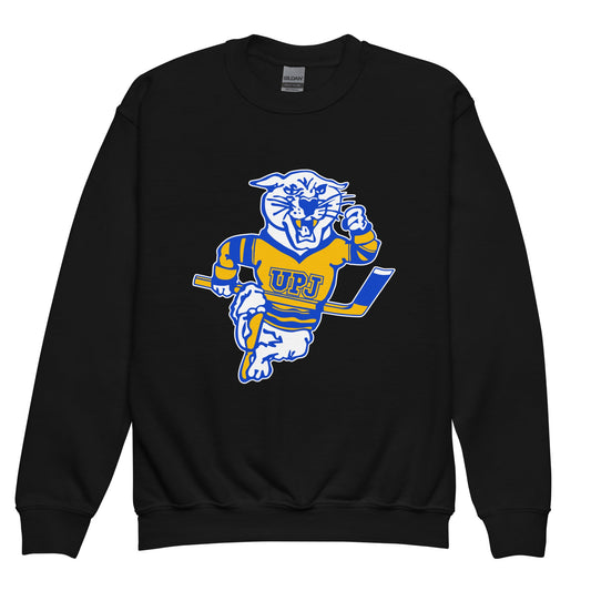 Classic | Youth Sweatshirt | UPJ Hockey | Mascot Logo
