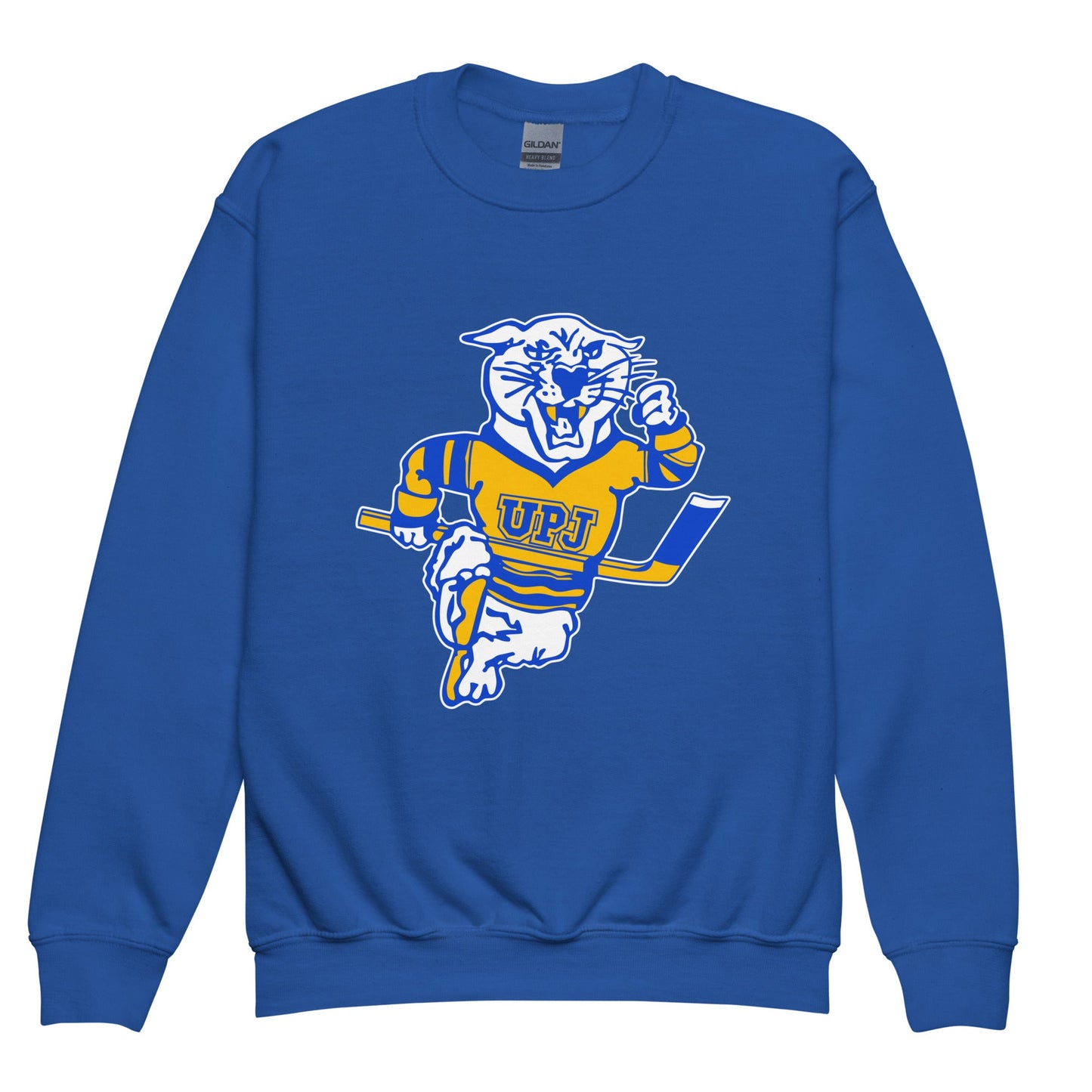 Classic | Youth Sweatshirt | UPJ Hockey | Mascot Logo