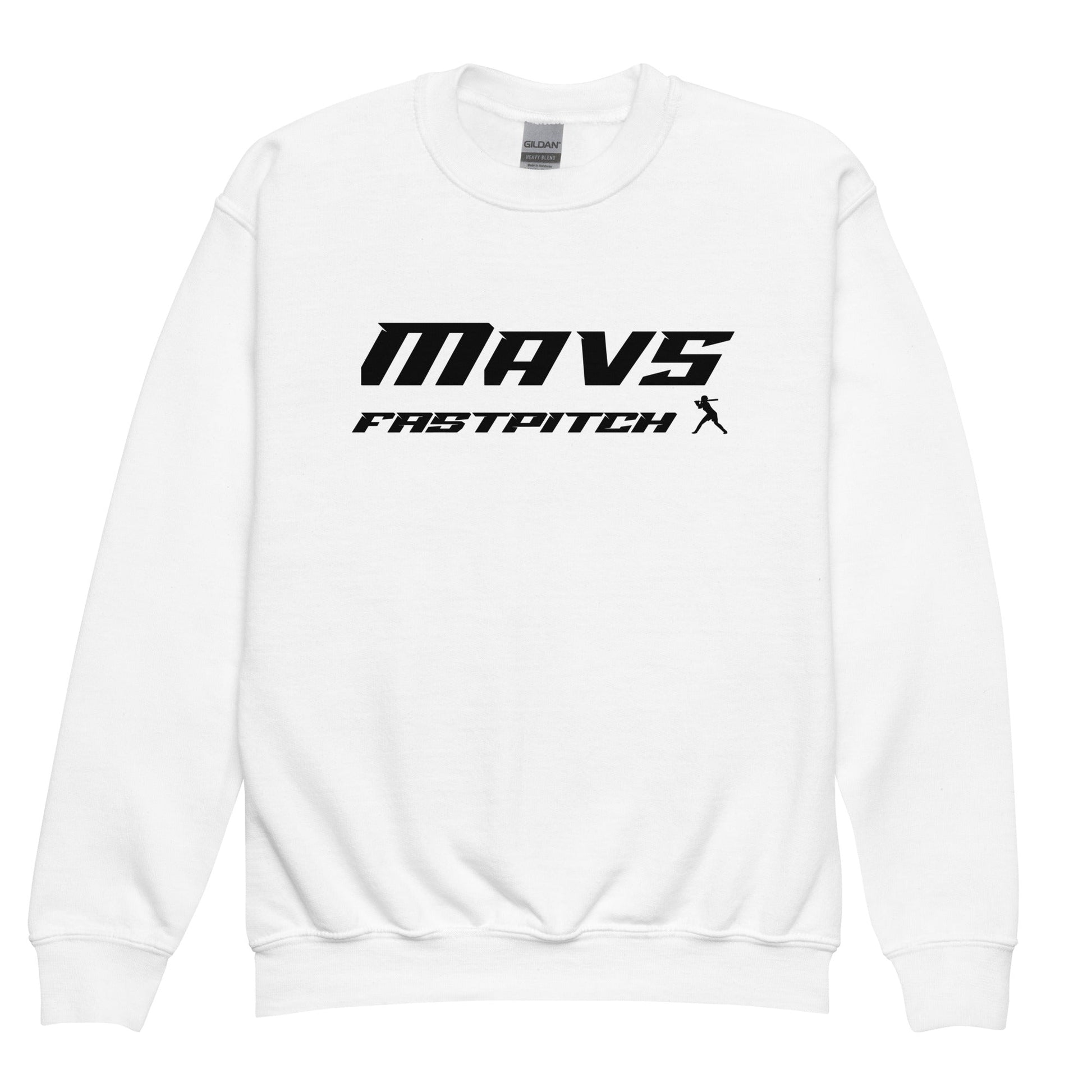 Classic | Youth Sweatshirt | Upper Makefield Mavs Fastpitch | Fastpitch Logo