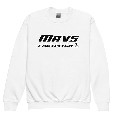 Classic | Youth Sweatshirt | Upper Makefield Mavs Fastpitch | Fastpitch Logo