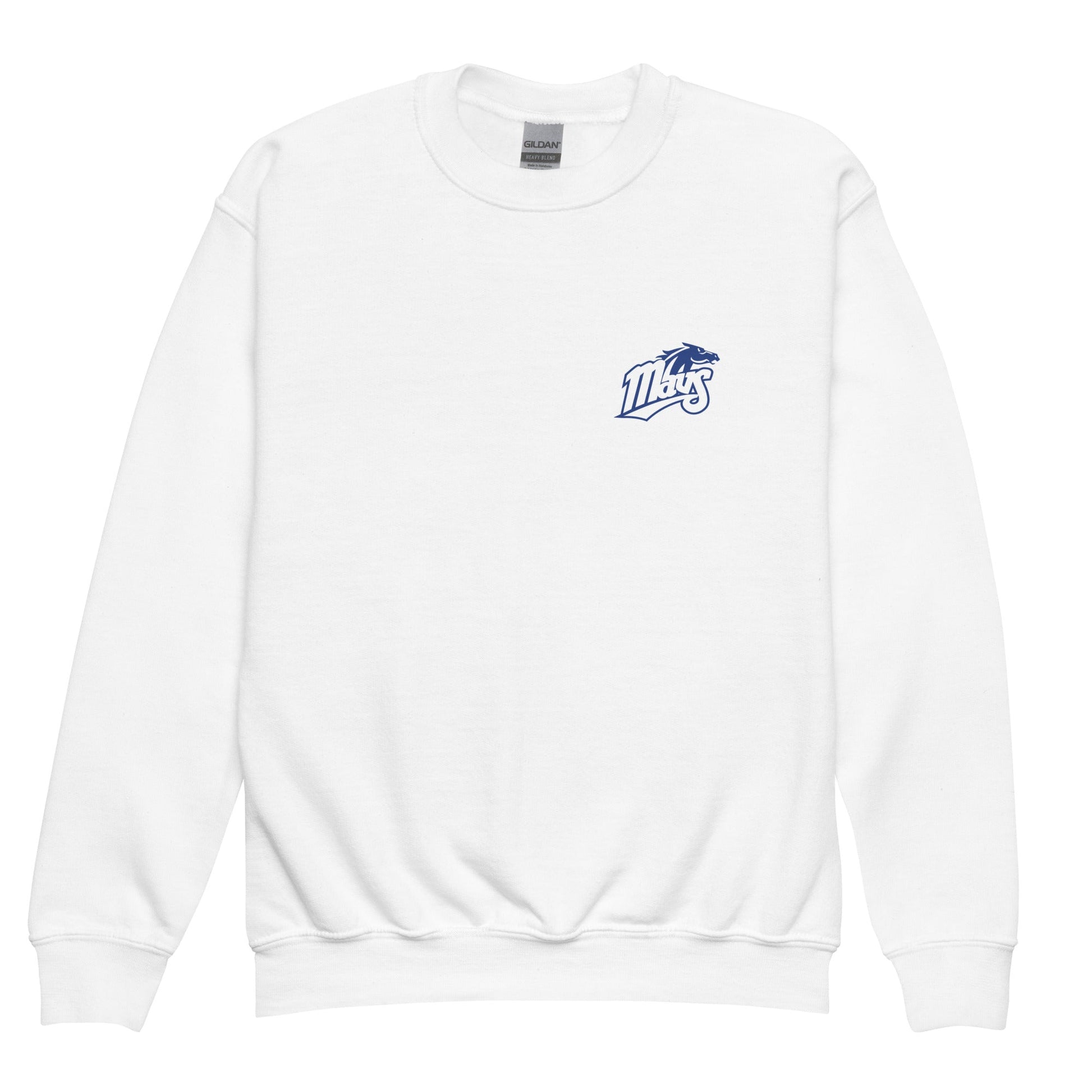 Classic | Youth Sweatshirt | Upper Makefield Youth Baseball & Softball League | Blue Mavs Logo