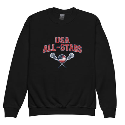 Classic | Youth Sweatshirt | USA ALL STARS BERLIN 2026 | Modern Script Logo