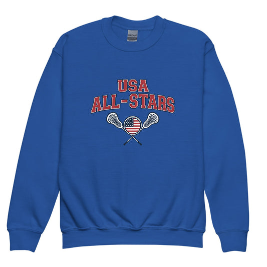 Classic | Youth Sweatshirt | USA ALL STARS BERLIN 2026 | Modern Script Logo