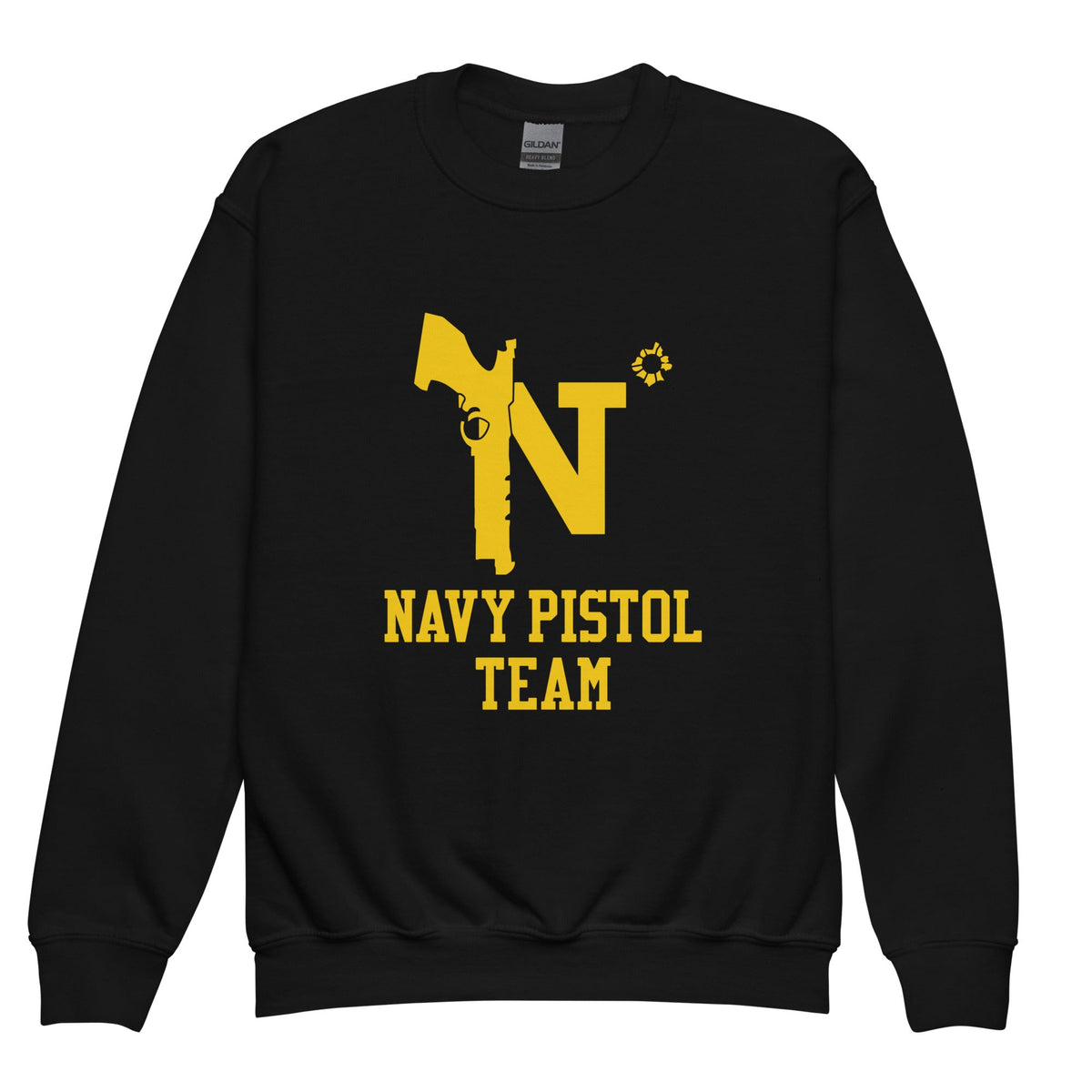 Classic | Youth Sweatshirt | USNA Pistol Team | Crest Logo