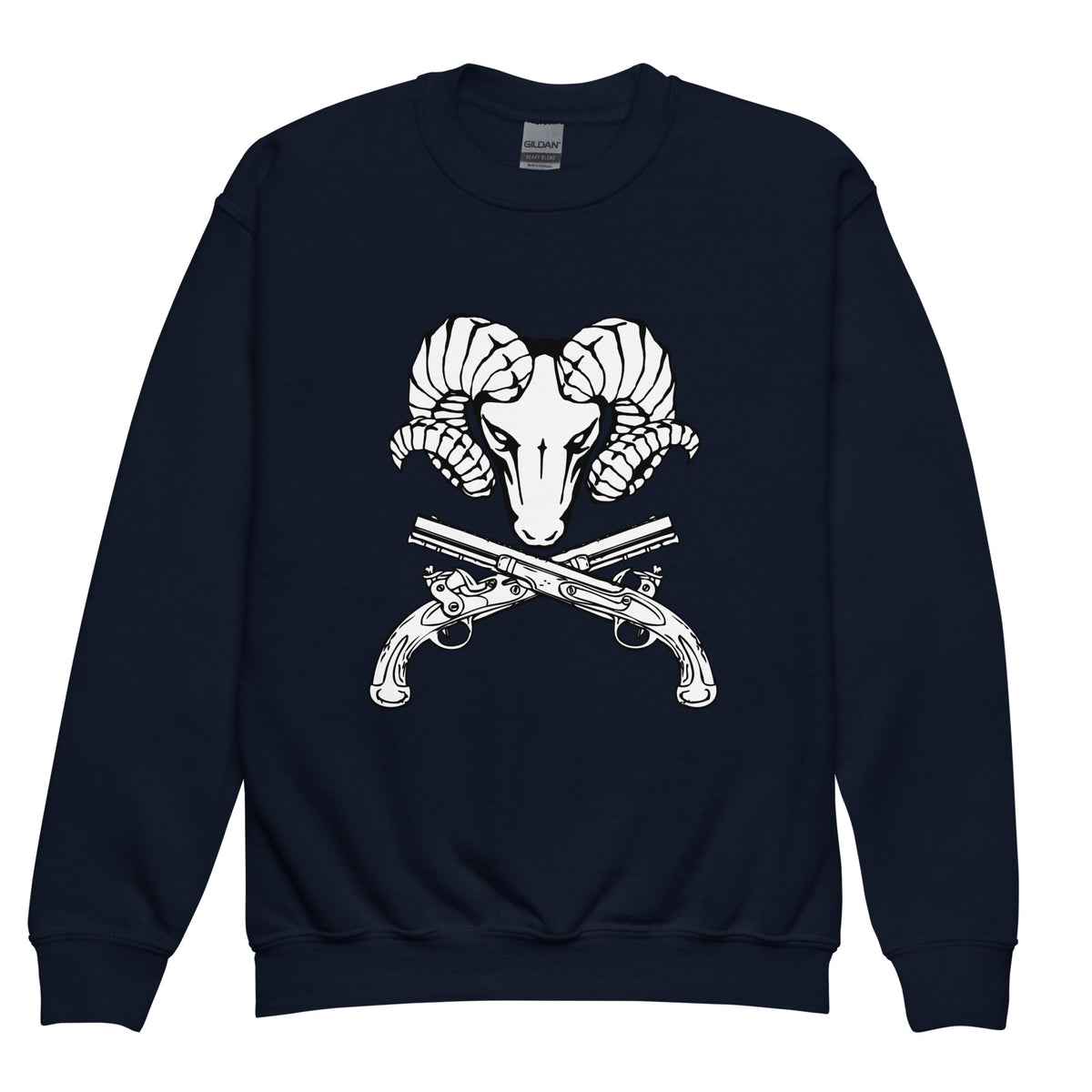 Classic | Youth Sweatshirt | USNA Pistol Team | Emblem Logo