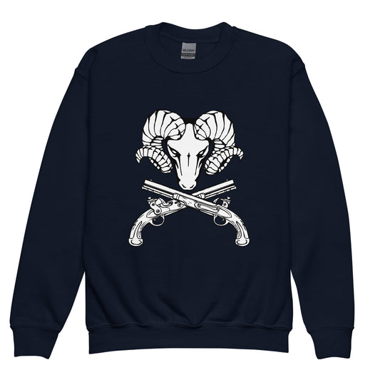 Classic | Youth Sweatshirt | USNA Pistol Team | Emblem Logo
