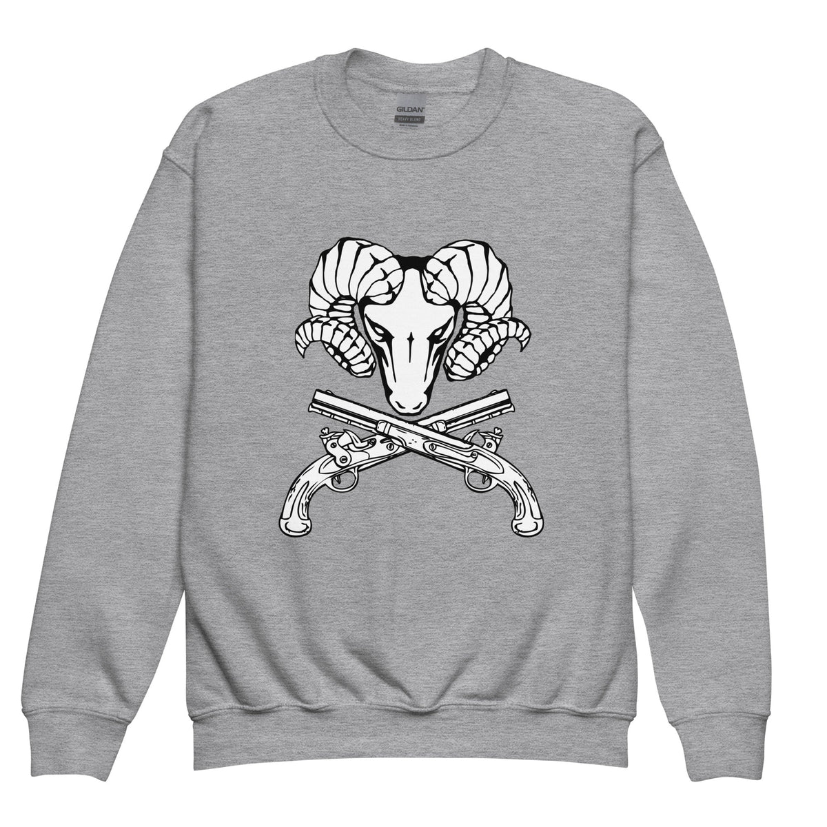 Classic | Youth Sweatshirt | USNA Pistol Team | Emblem Logo