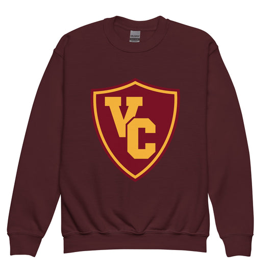 Classic | Youth Sweatshirt | VCMS cheer | Shield Logo