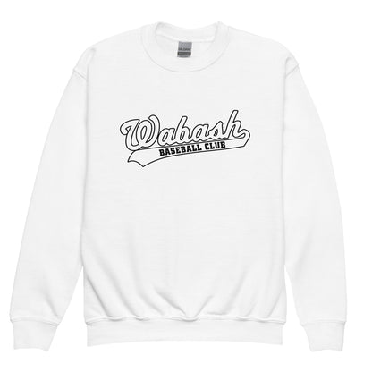 Classic | Youth Sweatshirt | Wabash Baseball Club | Alt Logo 2
