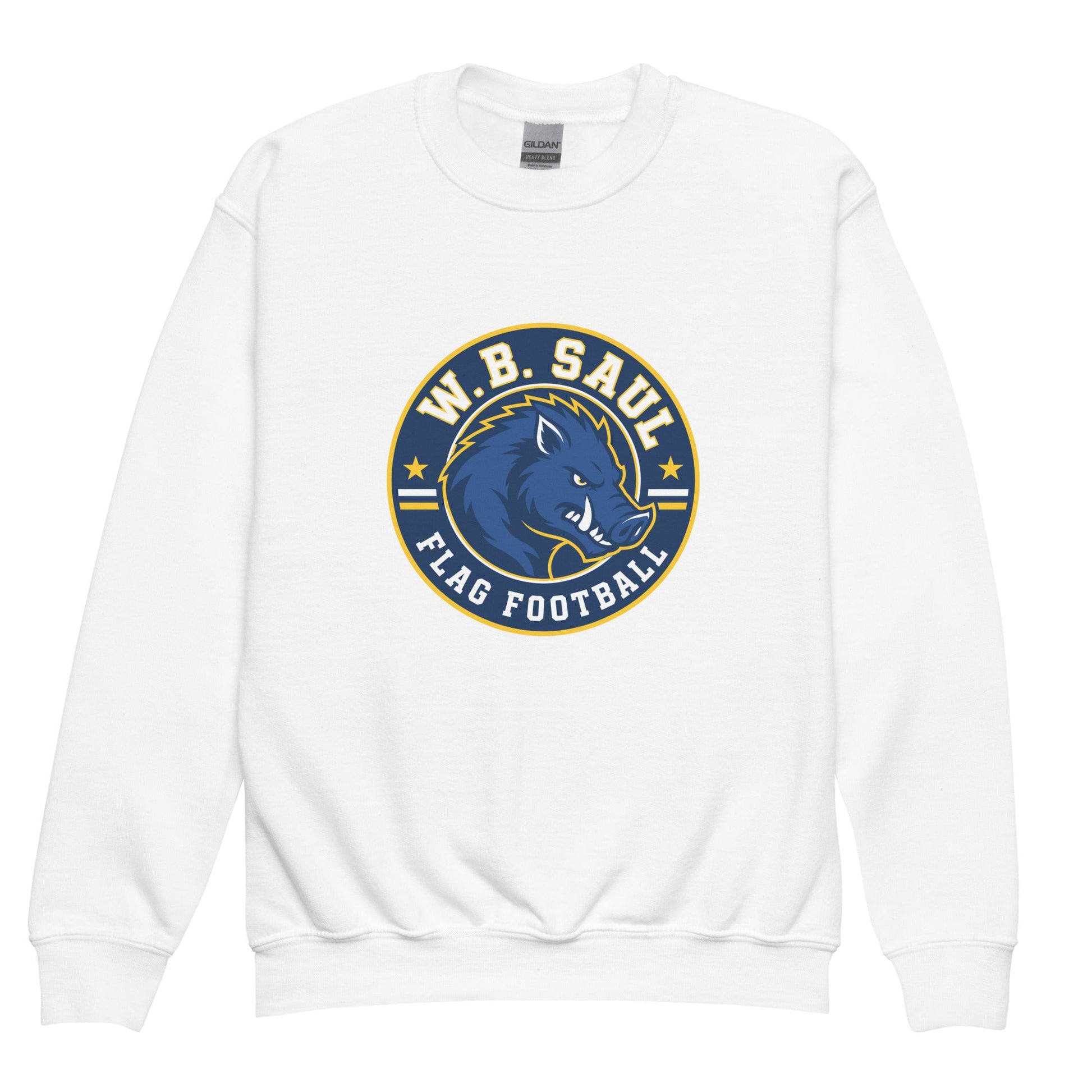 Classic | Youth Sweatshirt | W.B.Saul Razorbacks | Badge Logo