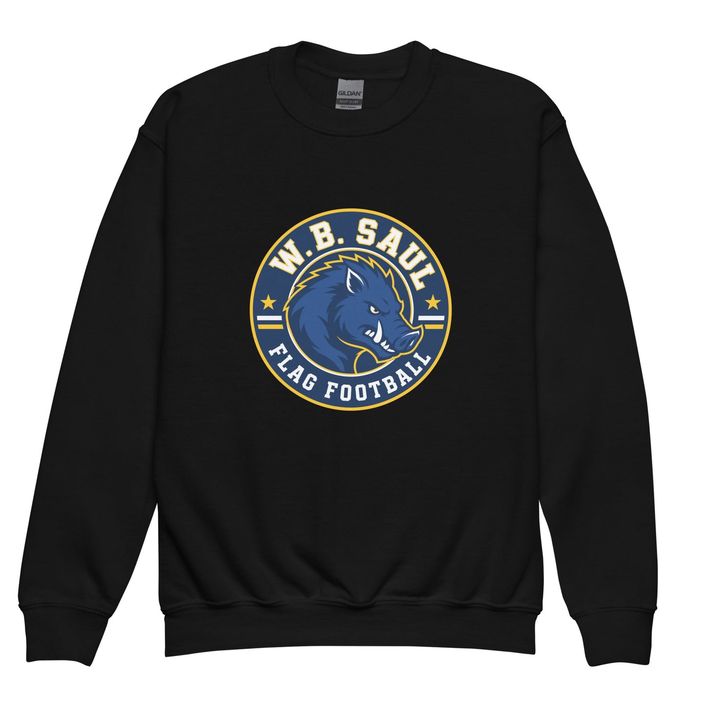 Classic | Youth Sweatshirt | W.B.Saul Razorbacks | Badge Logo