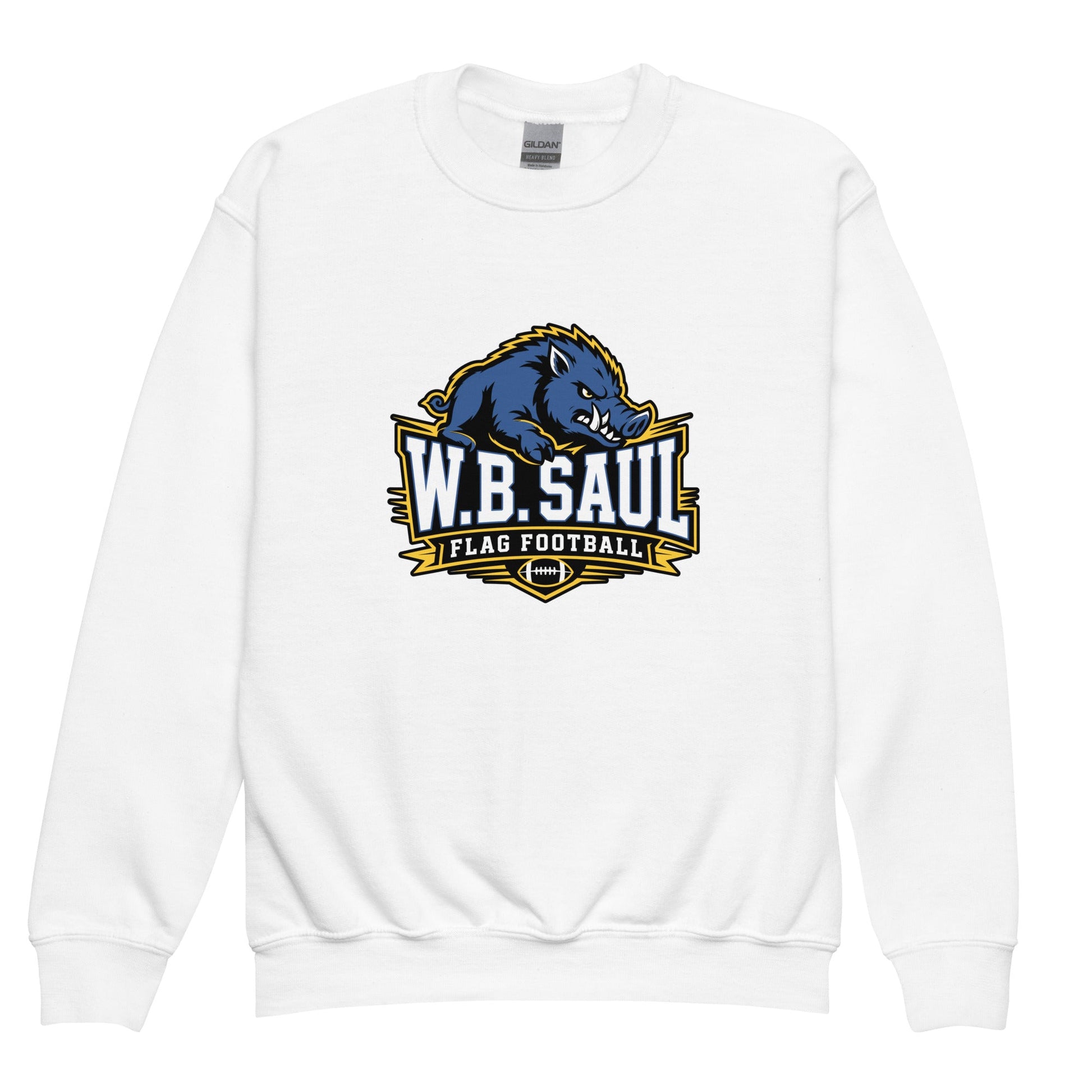 Classic | Youth Sweatshirt | W.B.Saul Razorbacks | Crest Logo