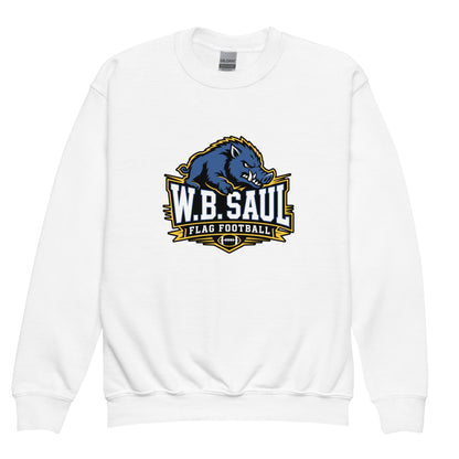 Classic | Youth Sweatshirt | W.B.Saul Razorbacks | Crest Logo