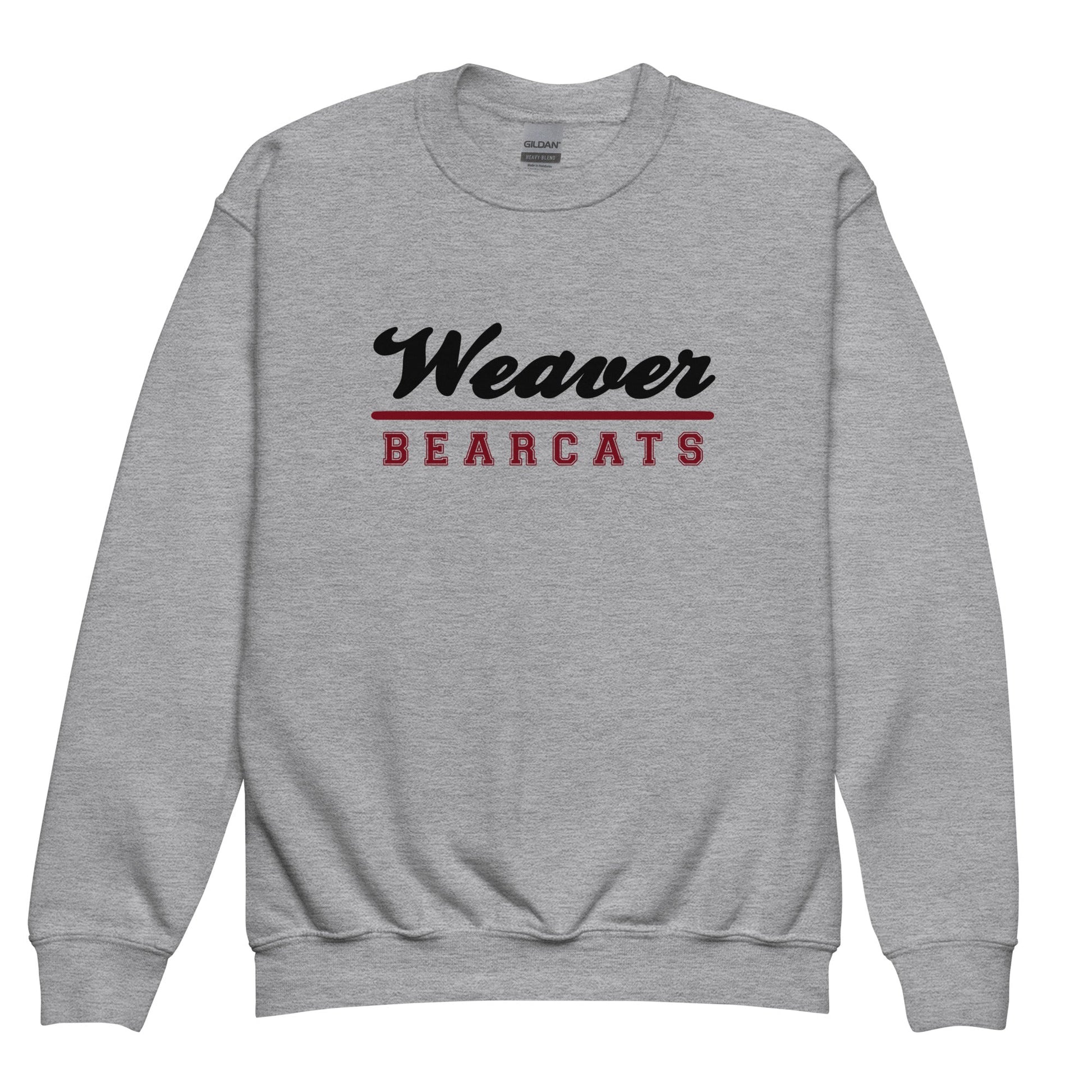 Classic | Youth Sweatshirt | Weaver High School | Athletic Crest Logo