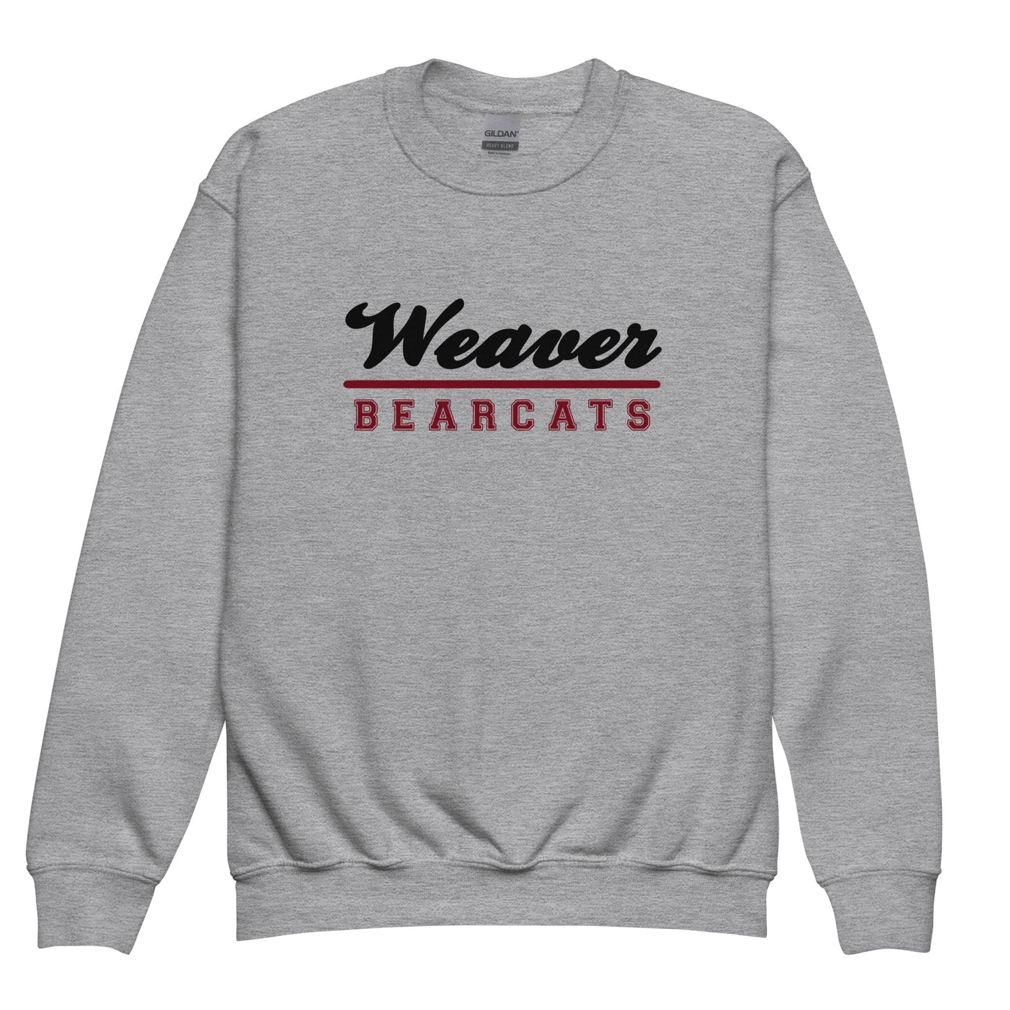 Classic | Youth Sweatshirt | Weaver High School | Athletic Crest Logo