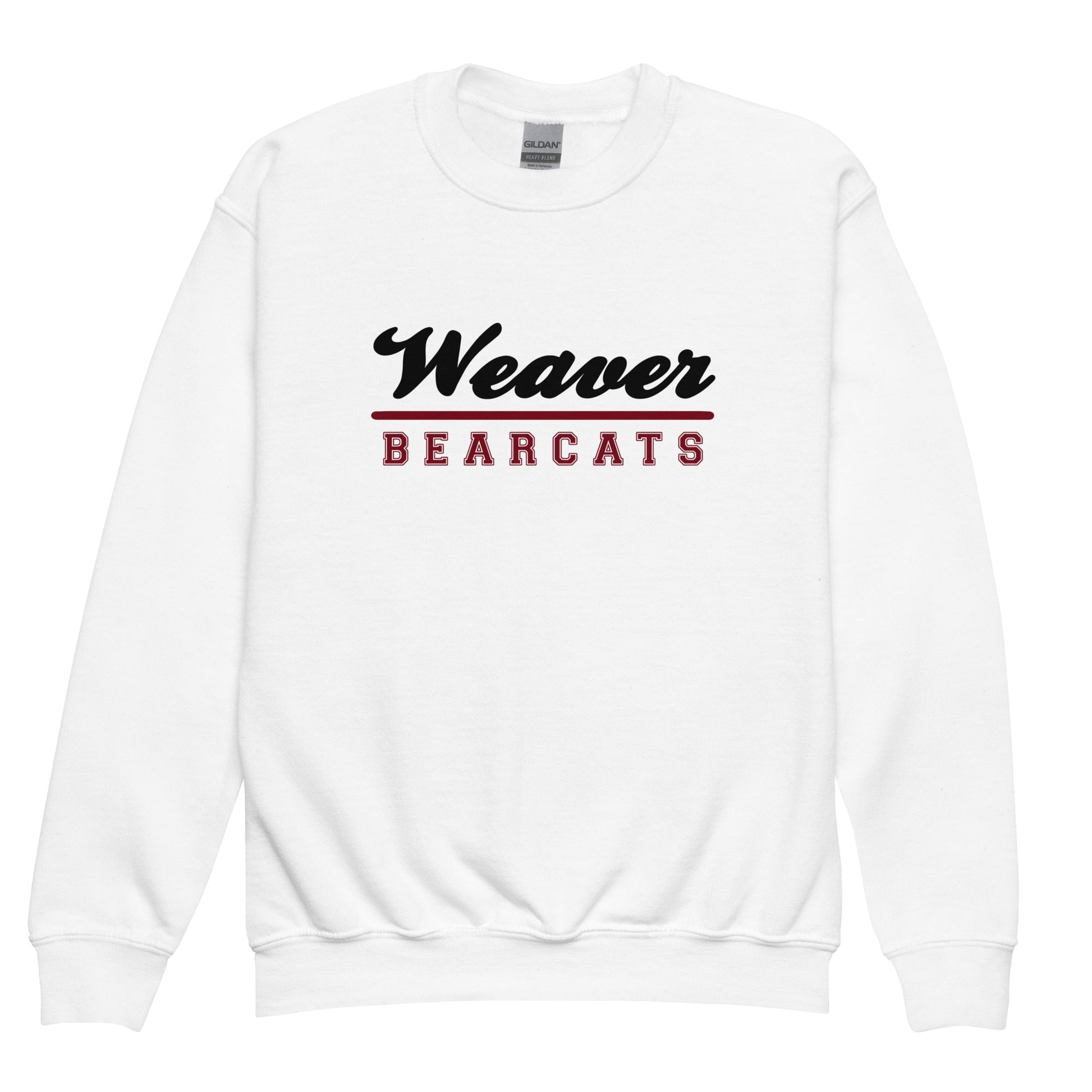 Classic | Youth Sweatshirt | Weaver High School | Athletic Crest Logo