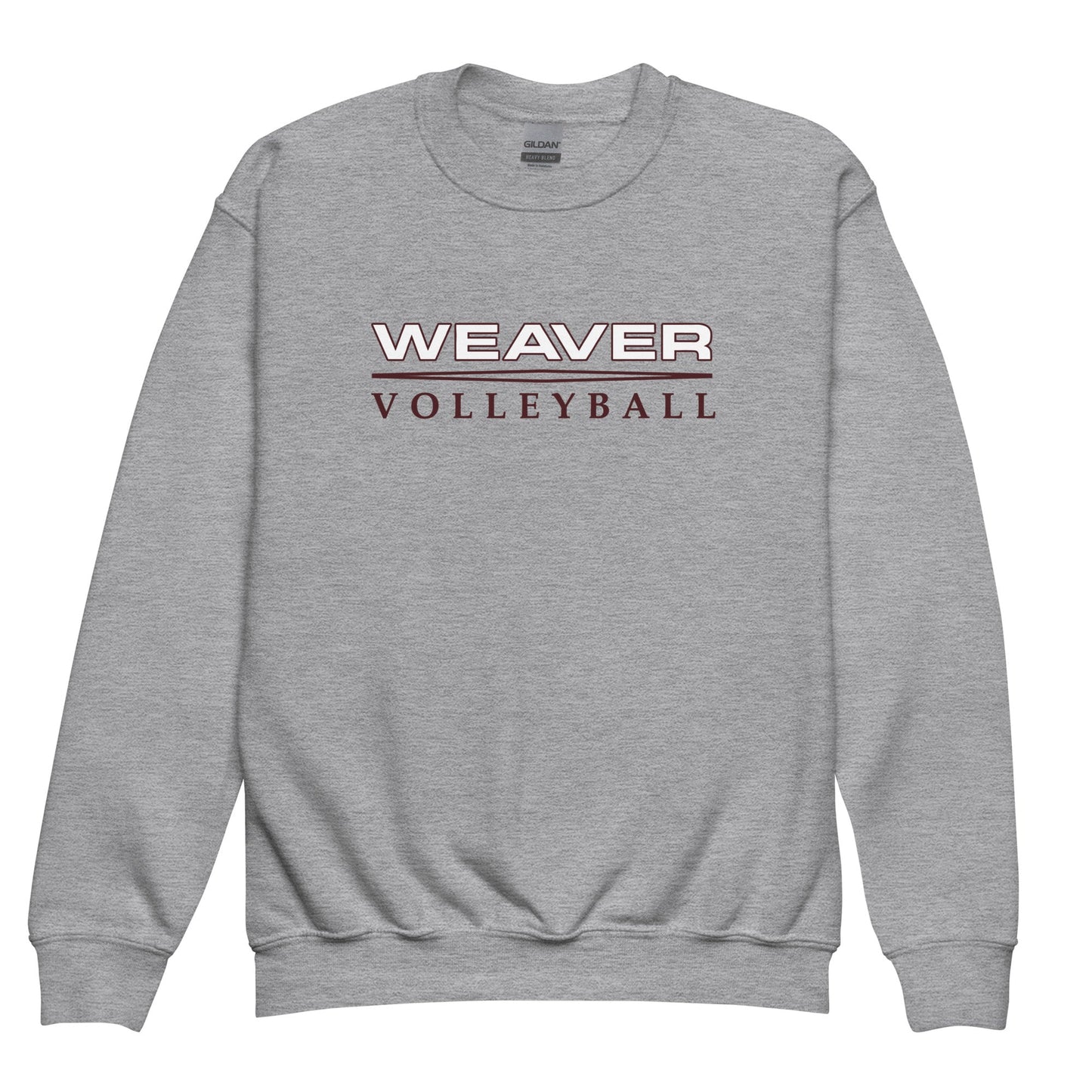 Classic | Youth Sweatshirt | Weaver High School | Classic Court Mark Logo