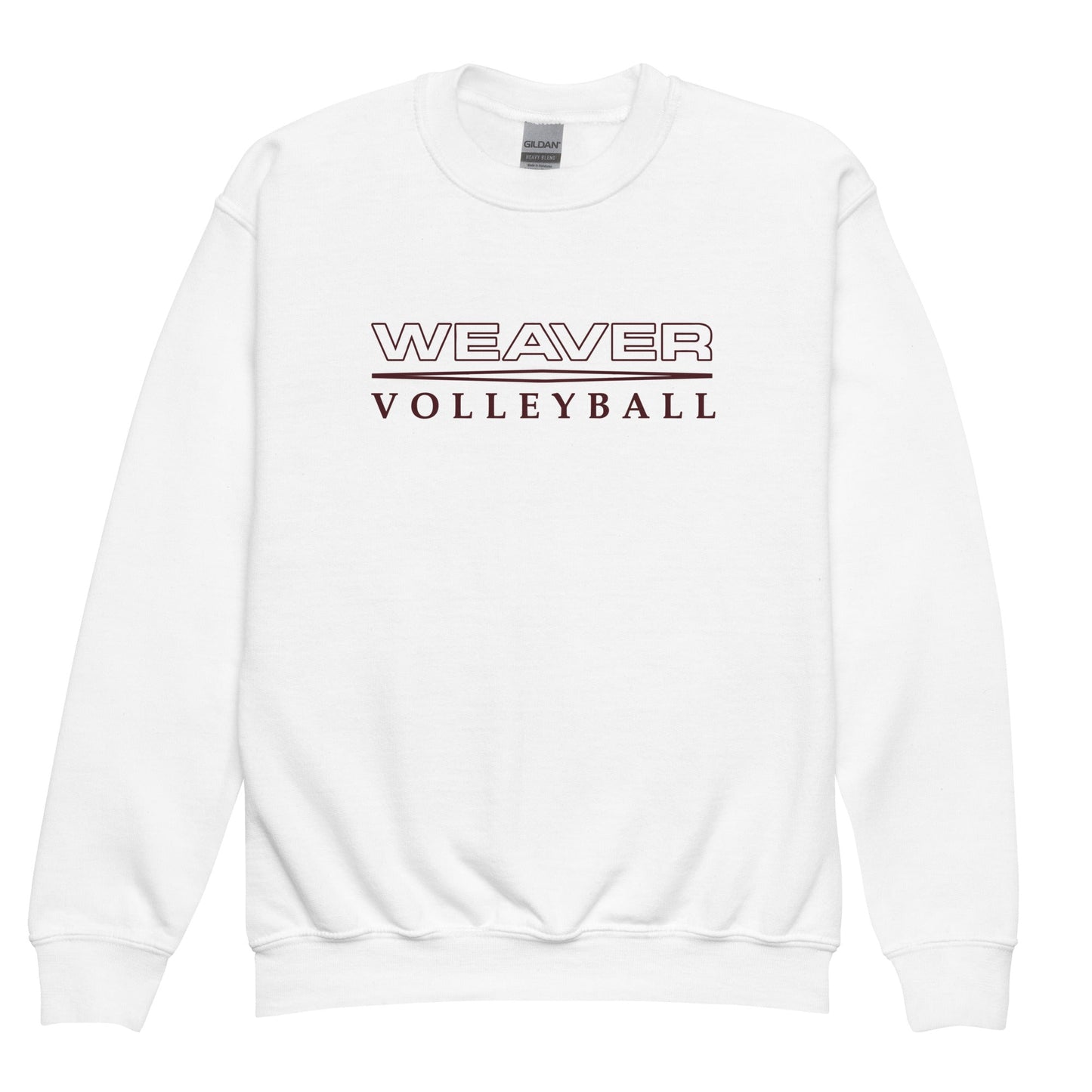 Classic | Youth Sweatshirt | Weaver High School | Classic Court Mark Logo