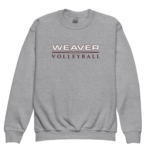 Classic | Youth Sweatshirt | Weaver High School | Classic Court Mark Logo
