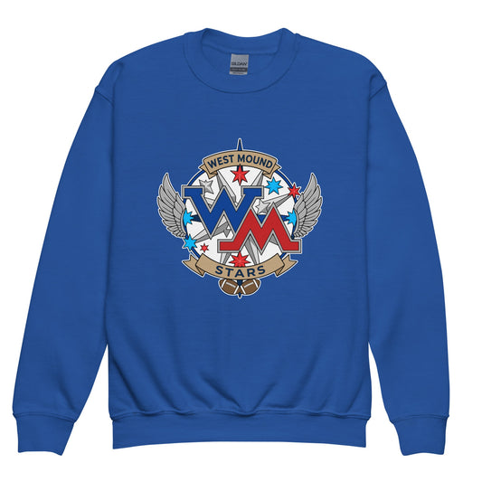 Classic | Youth Sweatshirt | West Mound Stars | Emblem Logo
