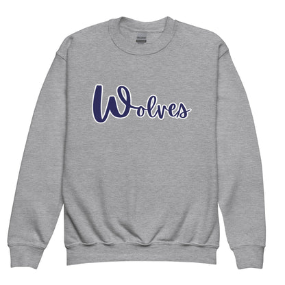Classic | Youth Sweatshirt | White Mountain School | Script Logo