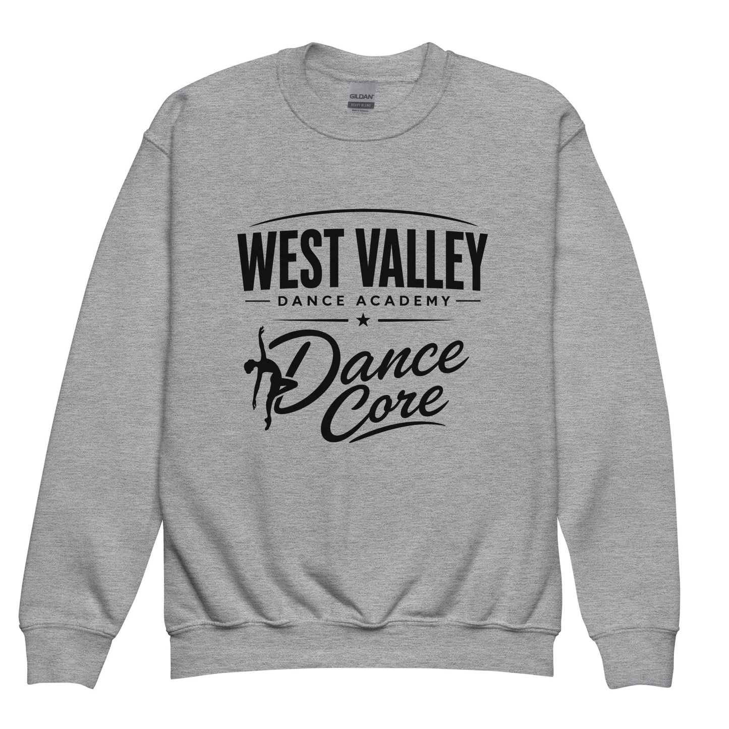 Classic | Youth Sweatshirt | WVDA Dance Core | Emblem Logo