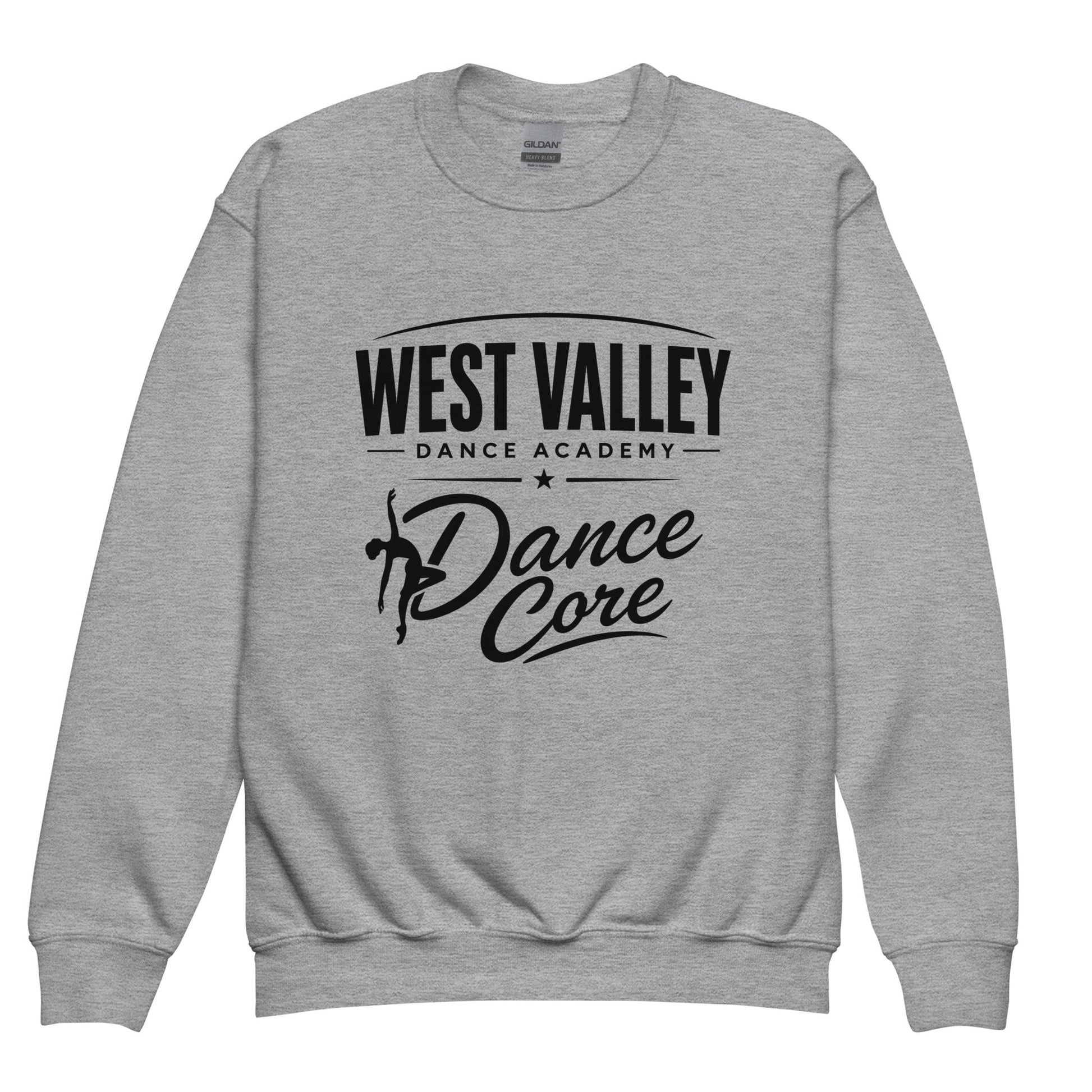 Classic | Youth Sweatshirt | WVDA Dance Core | Emblem Logo