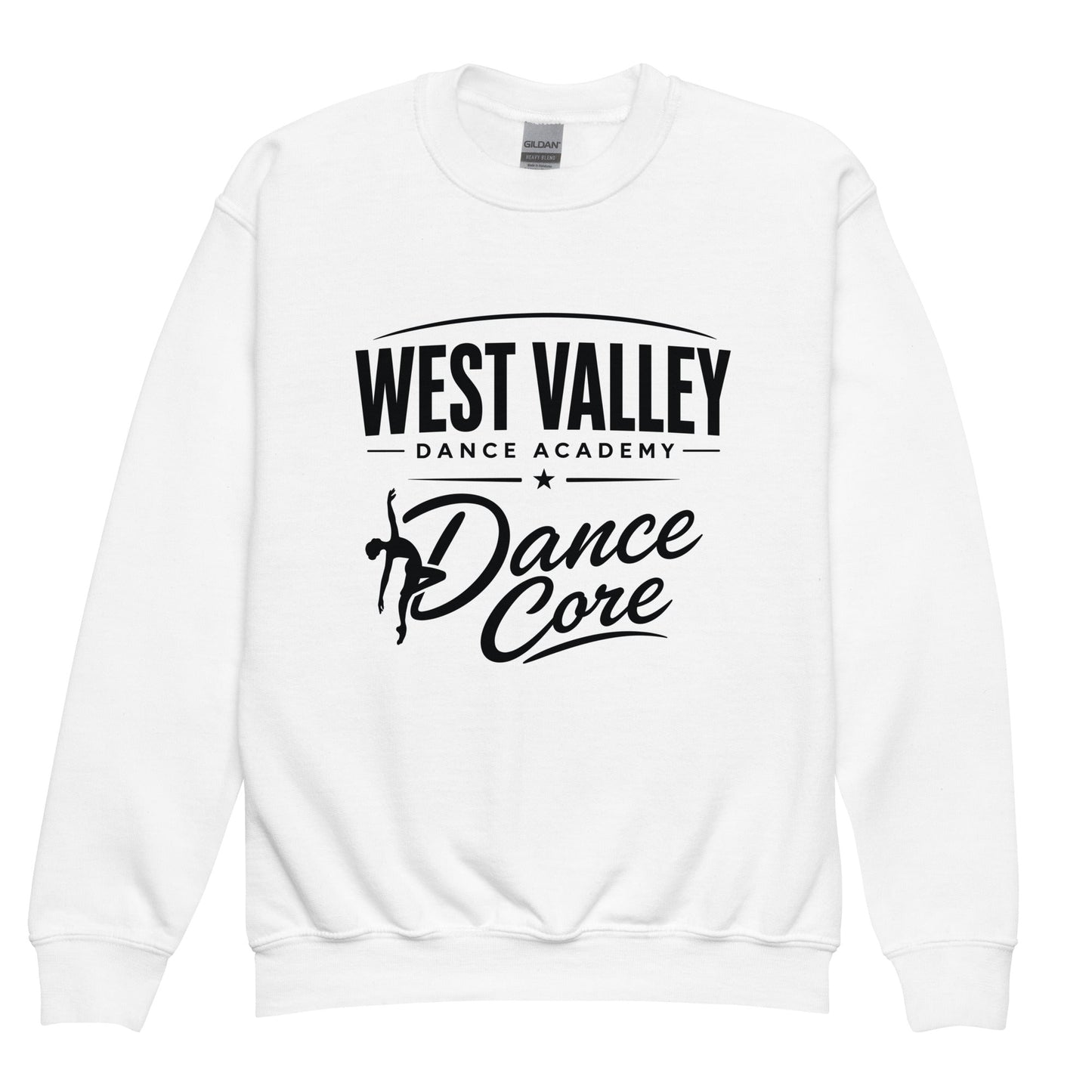 Classic | Youth Sweatshirt | WVDA Dance Core | Emblem Logo
