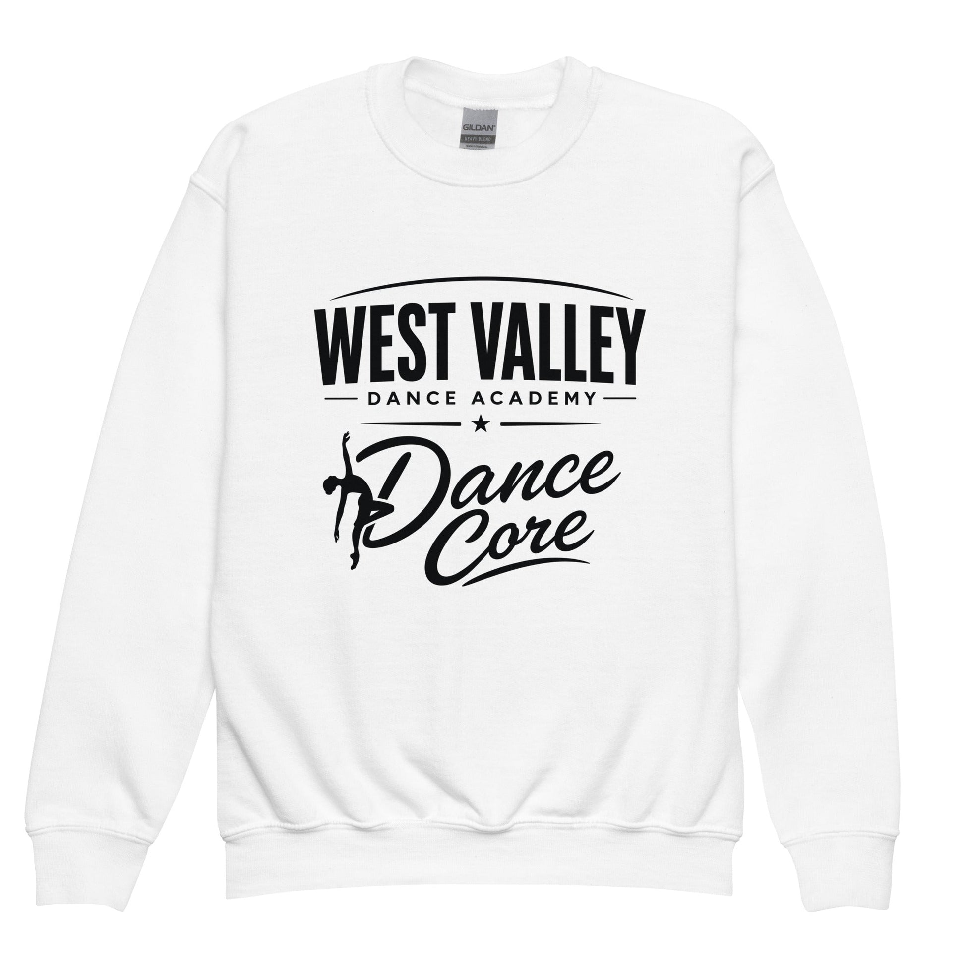 Classic | Youth Sweatshirt | WVDA Dance Core | Emblem Logo