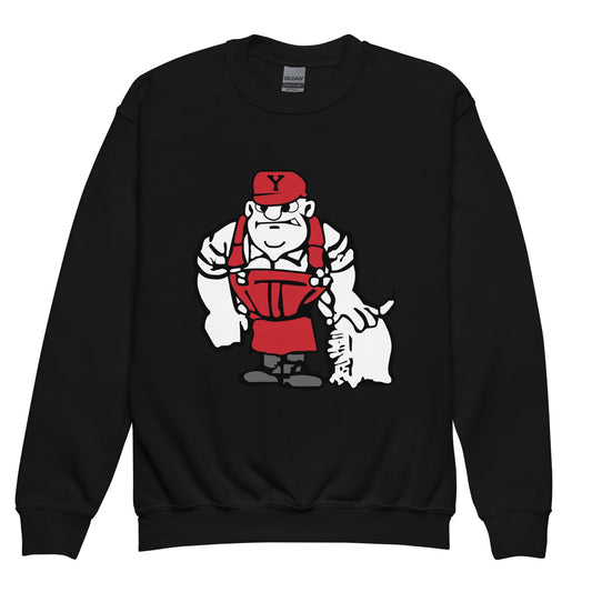 Classic | Youth Sweatshirt | Yukon Student Council | Mascot Logo