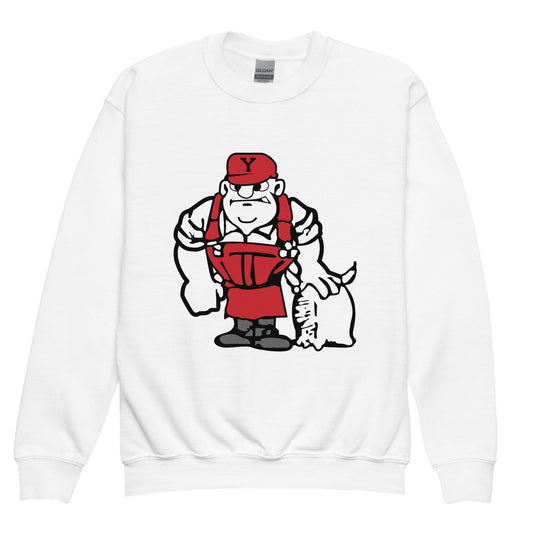 Classic | Youth Sweatshirt | Yukon Student Council | Mascot Logo