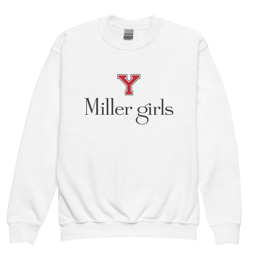 Classic | Youth Sweatshirt | Yukon Student Council | Miller Girls Logo