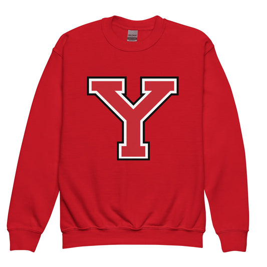 Classic | Youth Sweatshirt | Yukon Student Council | Y-Mark Logo