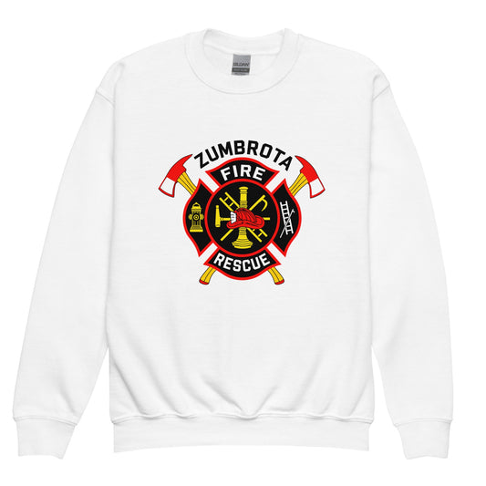 Classic | Youth Sweatshirt | Zumbrota Fire Department | Vanguard Logo