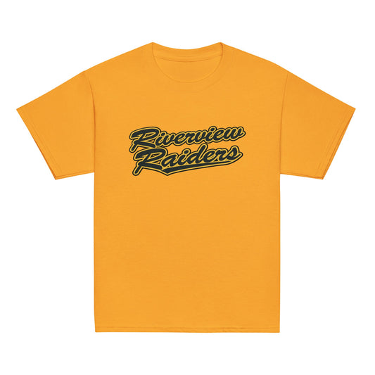 Classic | Youth T Shirt | 12U Riverview Raiders | Crest Logo