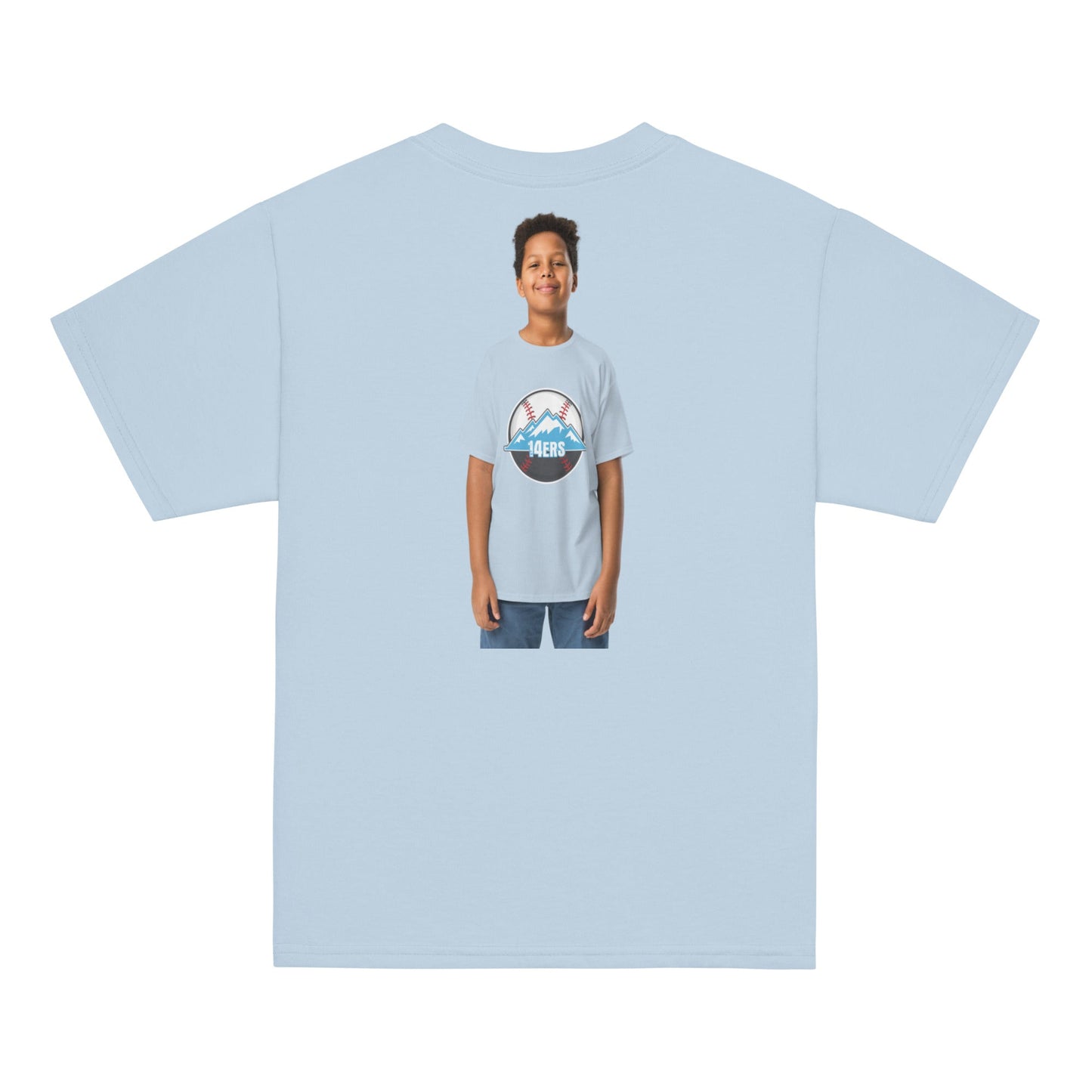 Classic | Youth T Shirt | 14ers Baseball | Athletics Logo