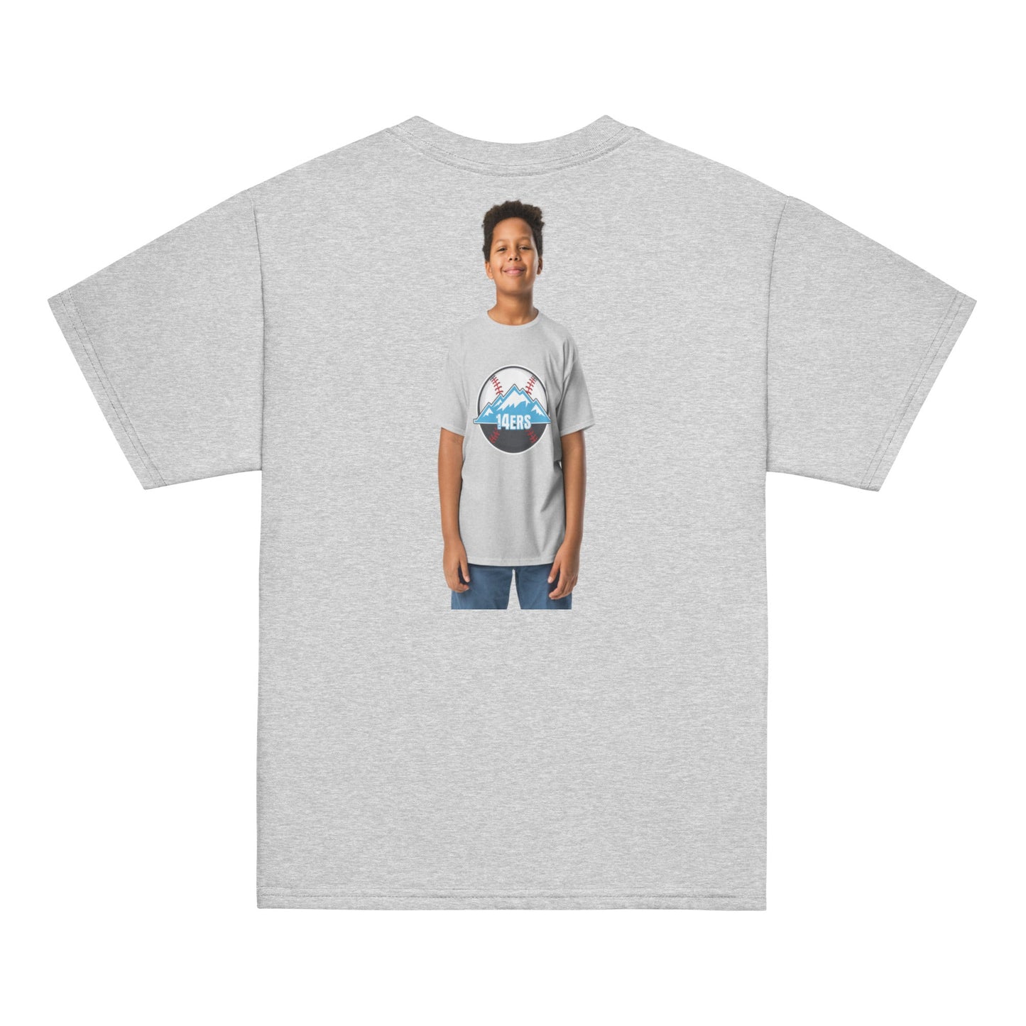 Classic | Youth T Shirt | 14ers Baseball | Athletics Logo