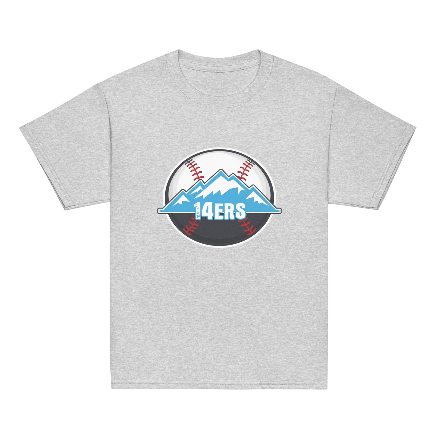 Classic | Youth T Shirt | 14ers Baseball | Athletics Logo