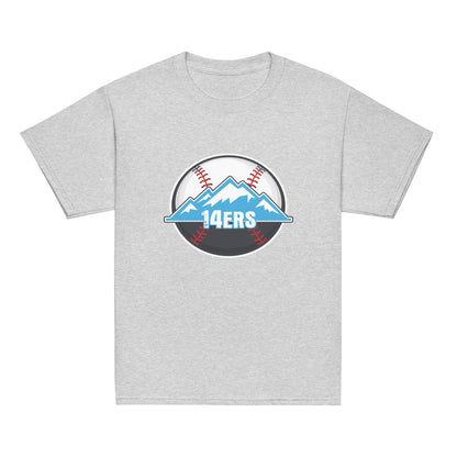 Classic | Youth T Shirt | 14ers Baseball | Athletics Logo