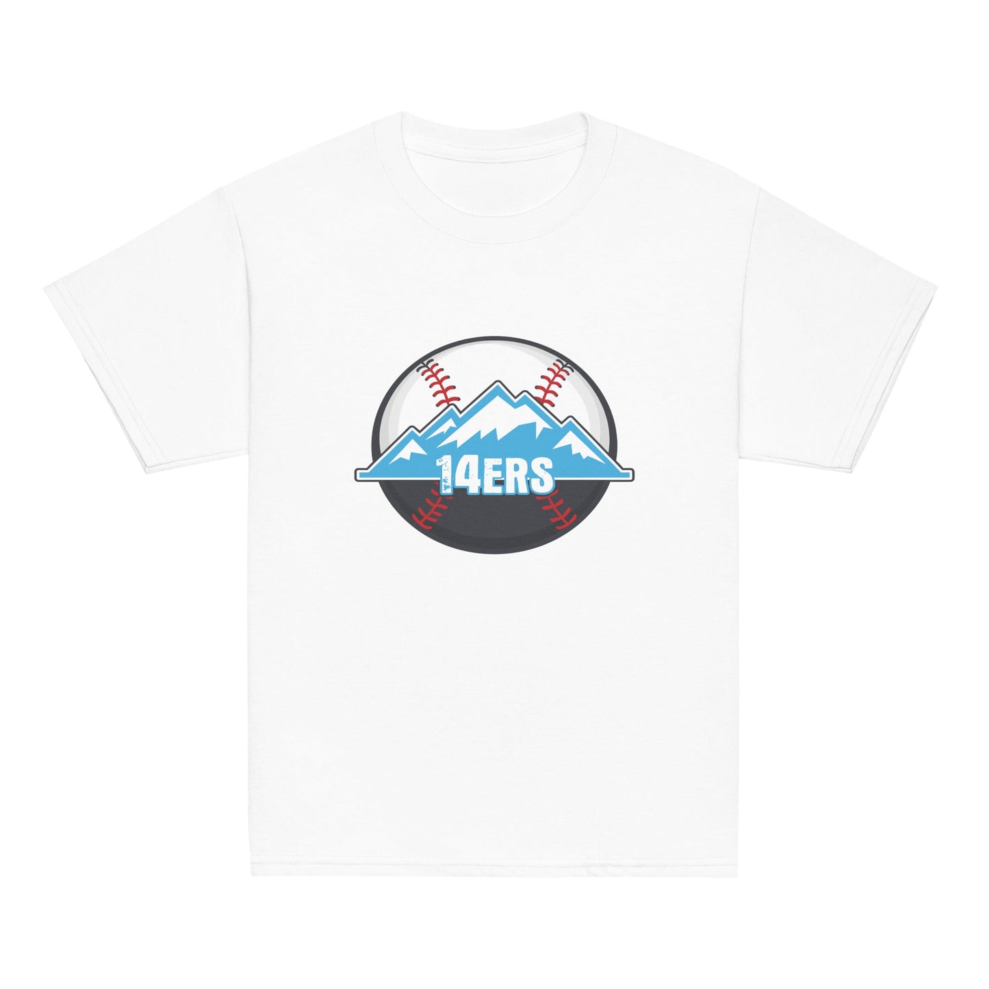 Classic | Youth T Shirt | 14ers Baseball | Athletics Logo