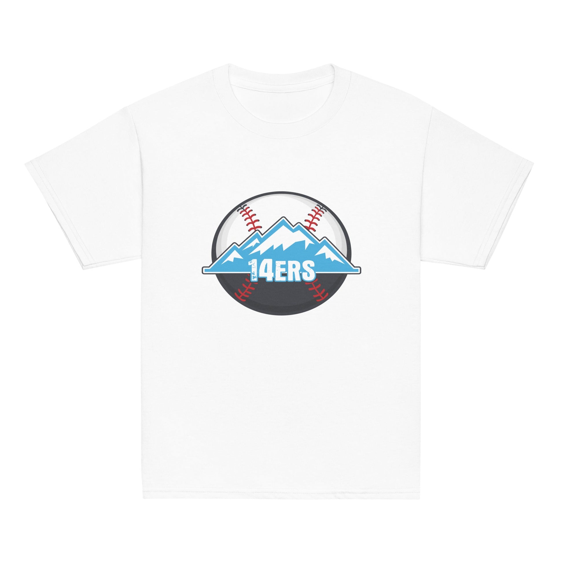 Classic | Youth T Shirt | 14ers Baseball | Athletics Logo