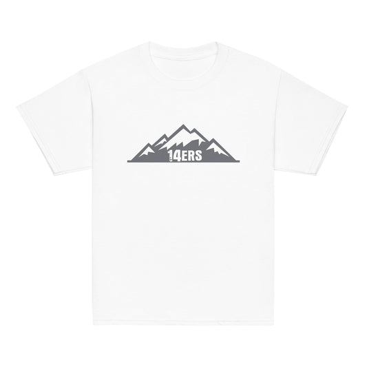 Classic | Youth T Shirt | 14ers Baseball | Grey Logo