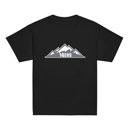 Classic | Youth T Shirt | 14ers Baseball | Grey Logo